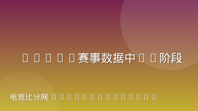 DOTA2赛事数据中BP阶段数据的统计价值被重新认识